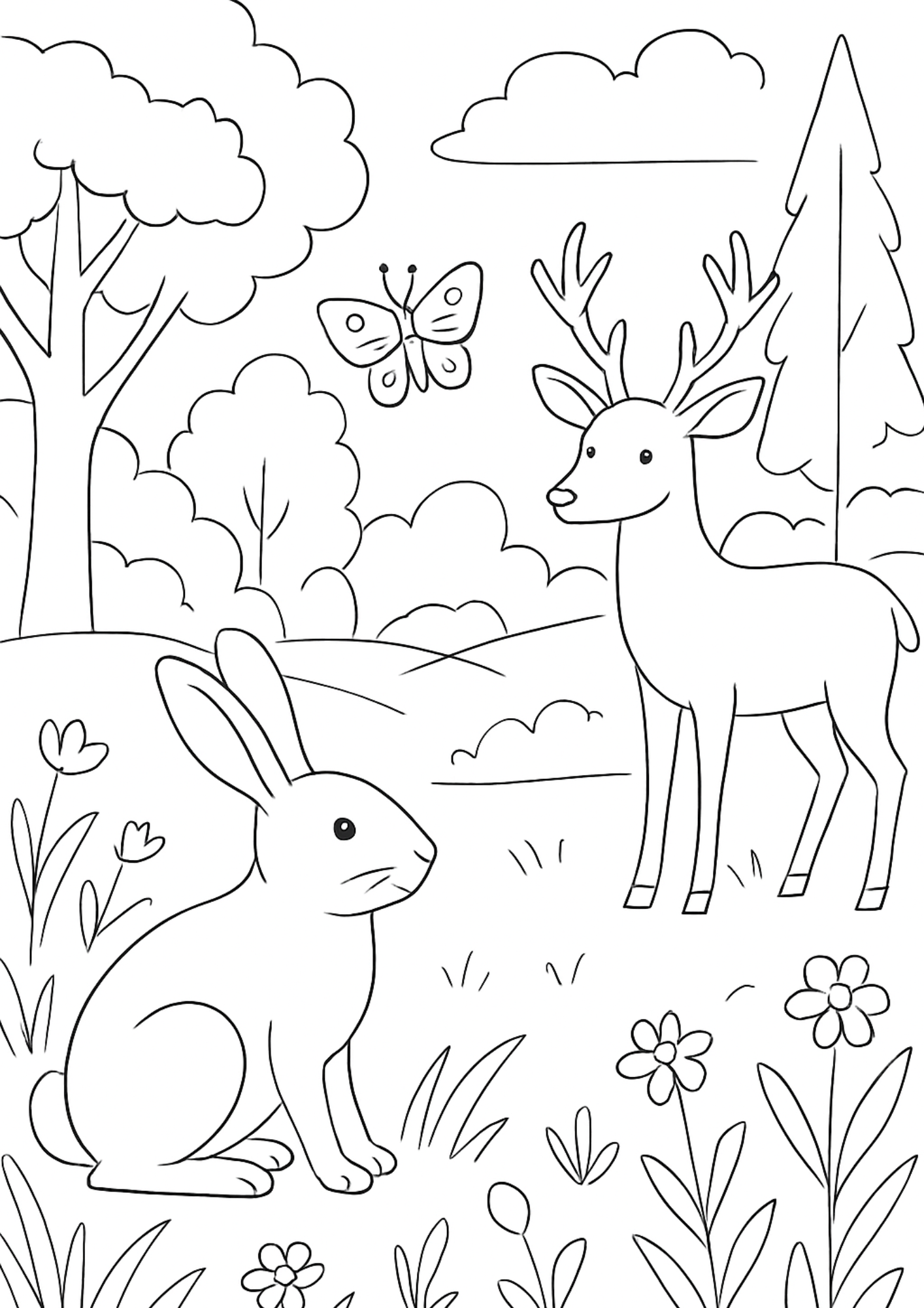 Activity Book / Beschäftigungsbuch für Kinder – Wald & Tiere (PDF)